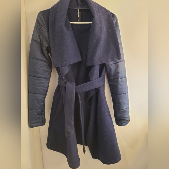 Mondetta Quilted Wool Coat xs - Picture 2 of 4